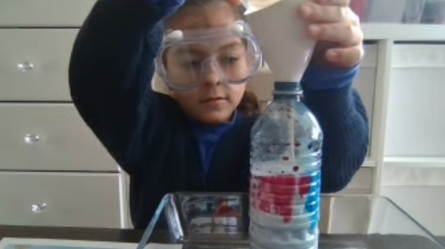 Science Experiment in Elementary 3