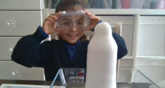 Science Experiment in Elementary 2